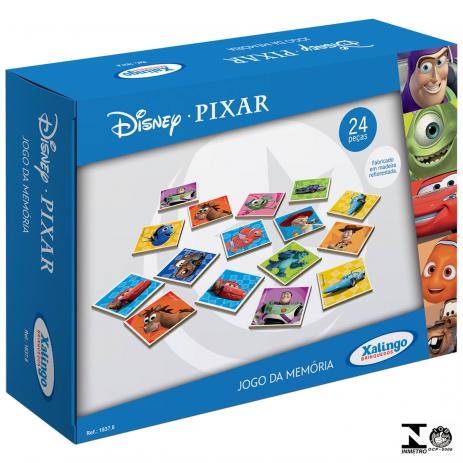 Jogo de Memória – Grandinho – Disney – Pixar – 2 a 4 Jogadores